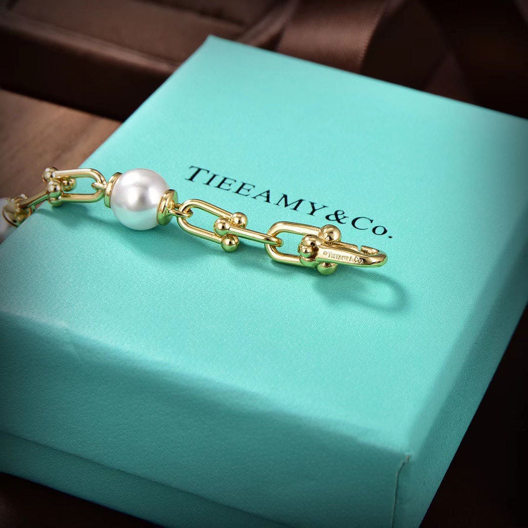 Tiffany HardWear Link 18K Gold Bracelet