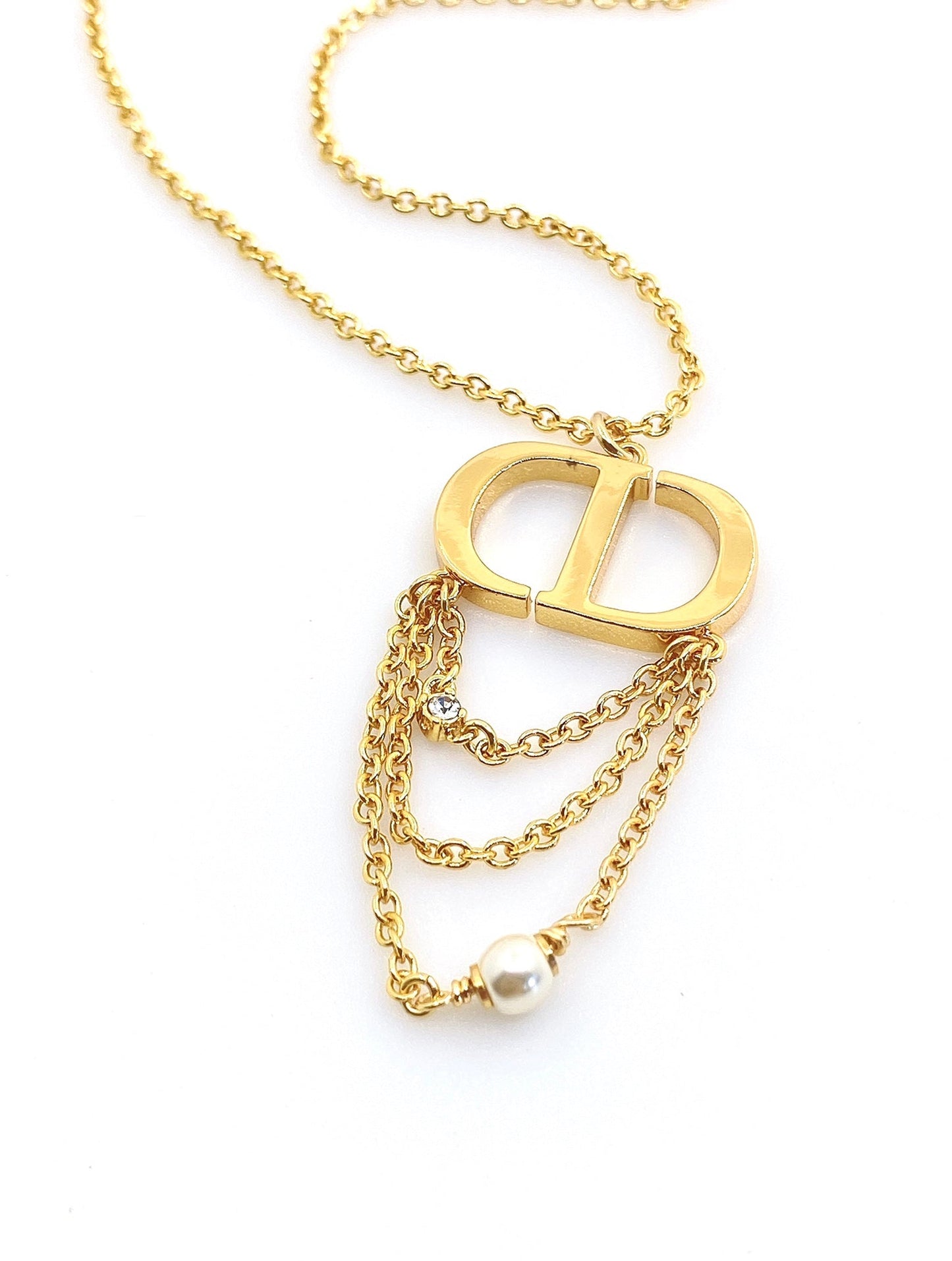 Dior Petit 18K Gold Necklace