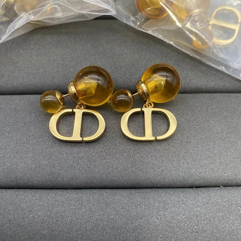 Dior Petit 18K Gold Earrings