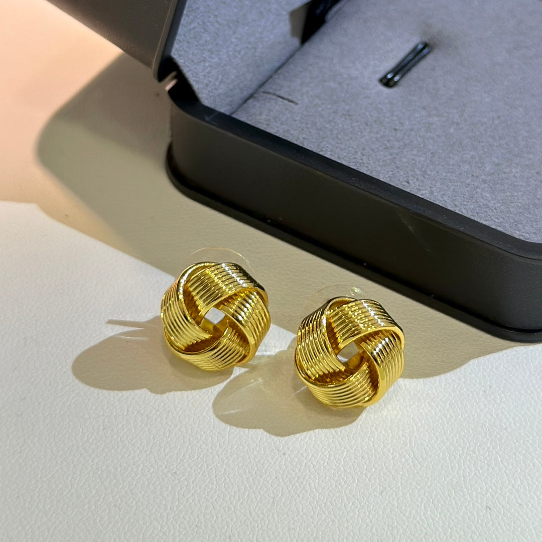 Celine 18K Gold Earrings