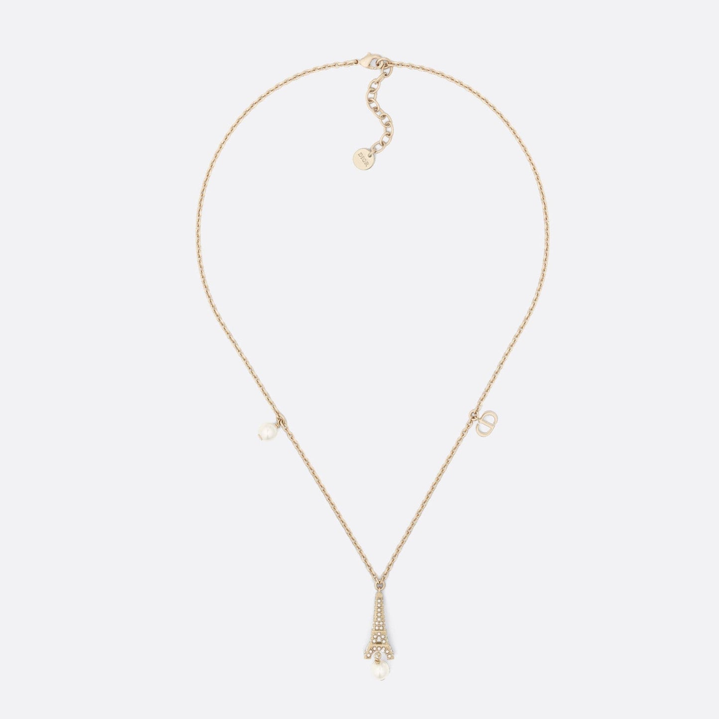 Dior Plan De Paris 18K Gold Necklace