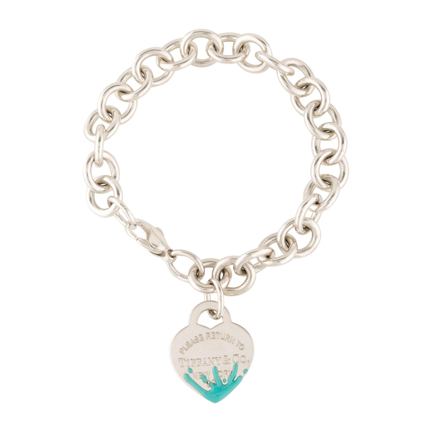 Tiffany Heart Tag 18K Gold Bracelet