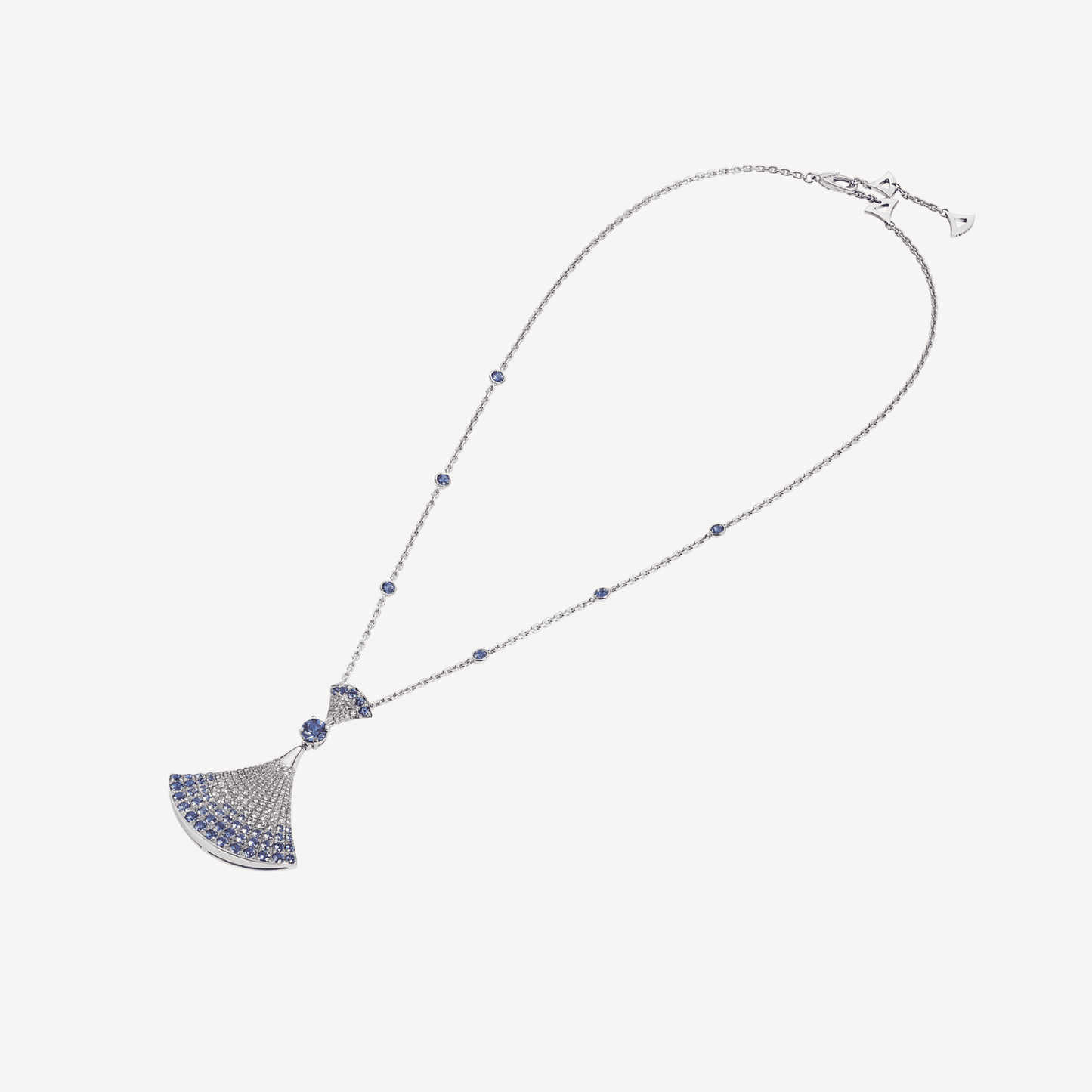 Bvlgari DIVAS' DREAM Blue Diamonds 18K Gold Necklace