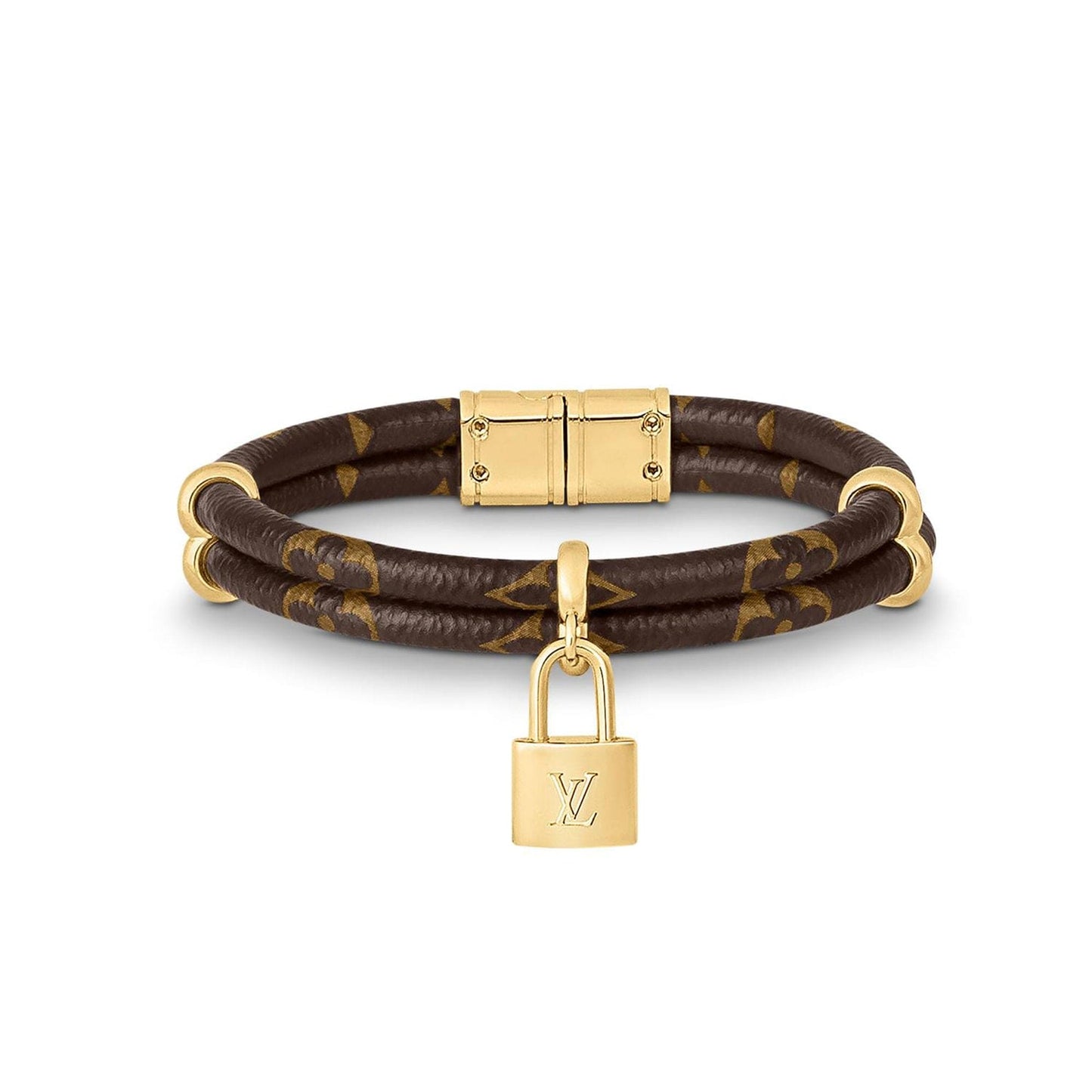 Louis Vuitton Keep It Twice 18K Gold Bracelet