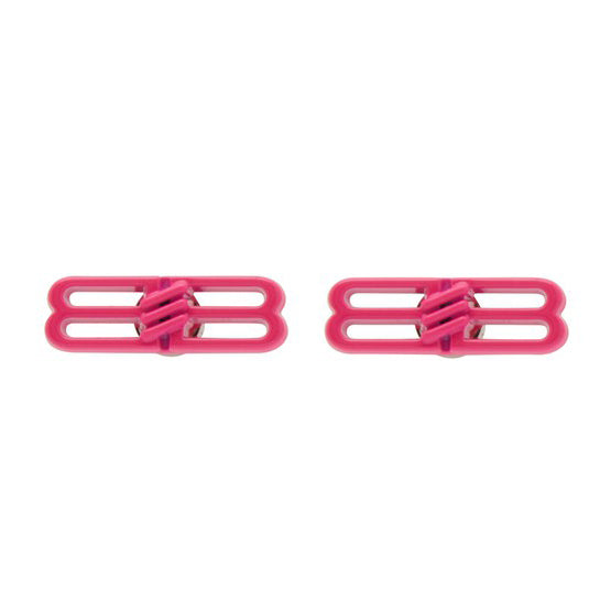 Balenciaga Pink Icon 18K Gold Earrings