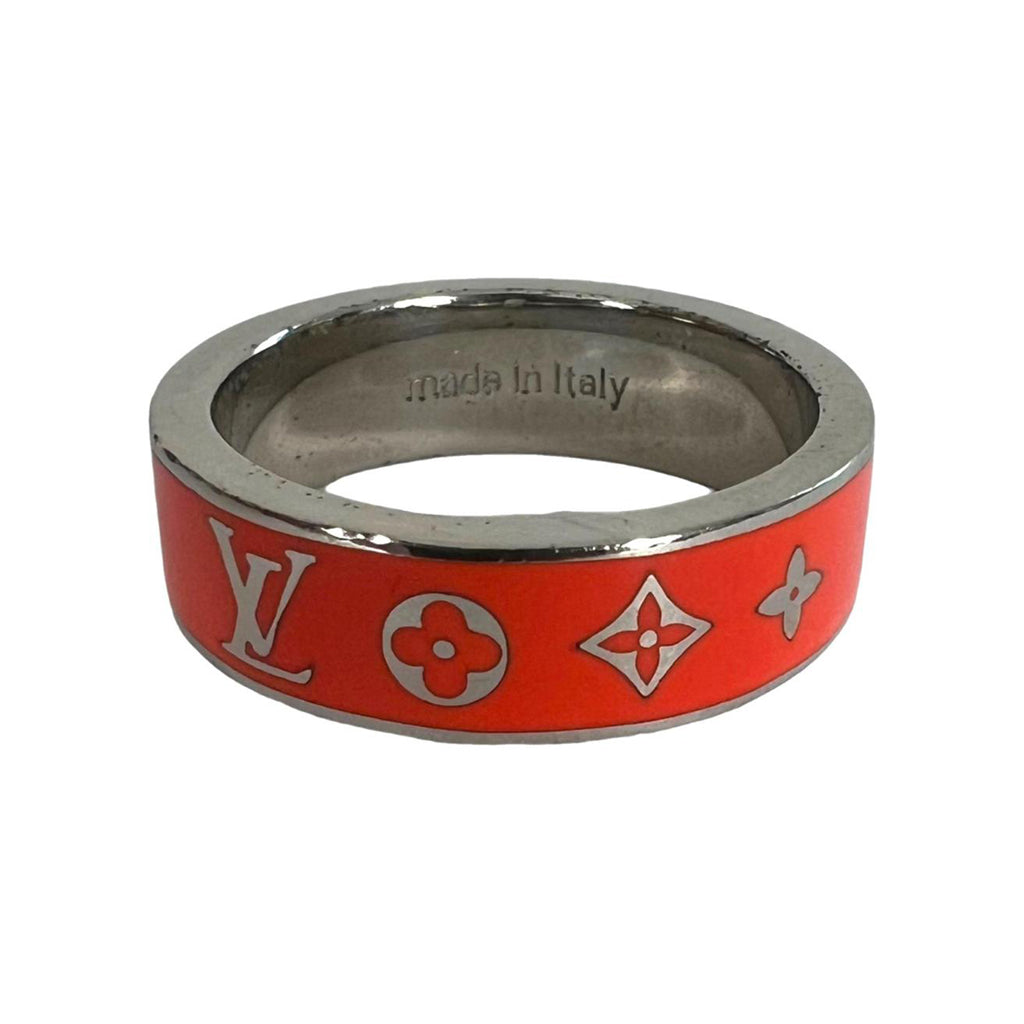 Louis Vuitton Red 18K Gold Ring