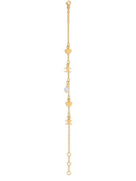 Celine Pearl 18K Gold Bracelet