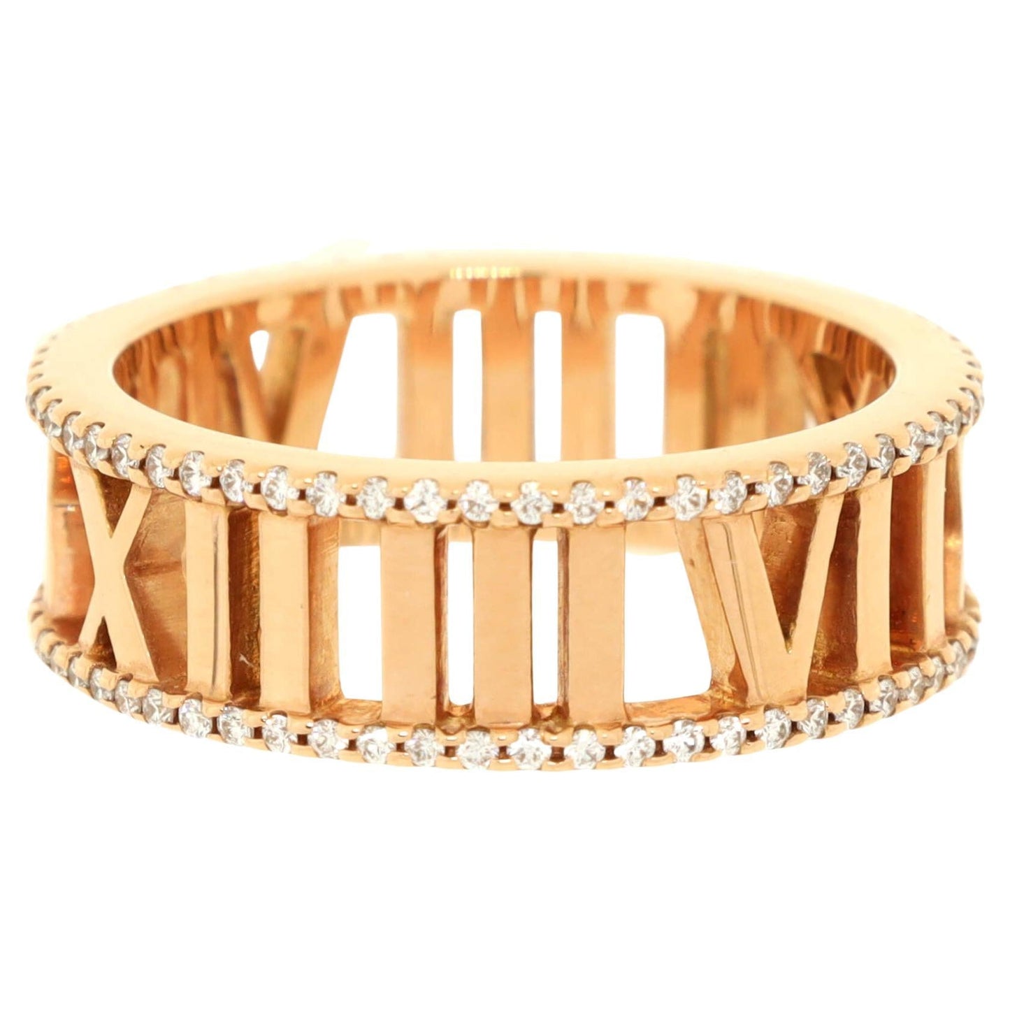 Tiffany Atlas Diamond 18K Gold Ring