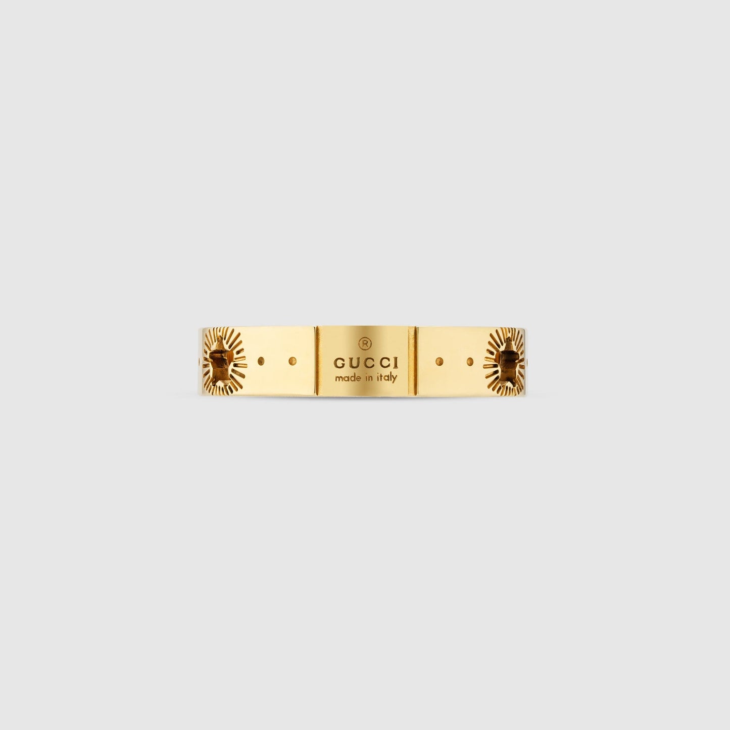 Gucci Double Icon 18K Gold Ring