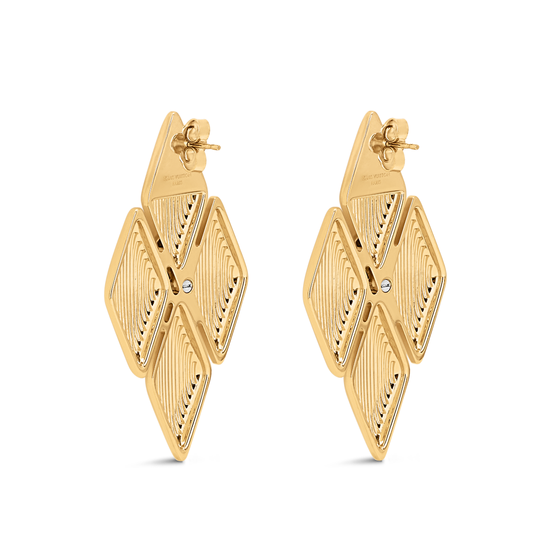 Louis Vuitton GO-14 18K Gold Earrings