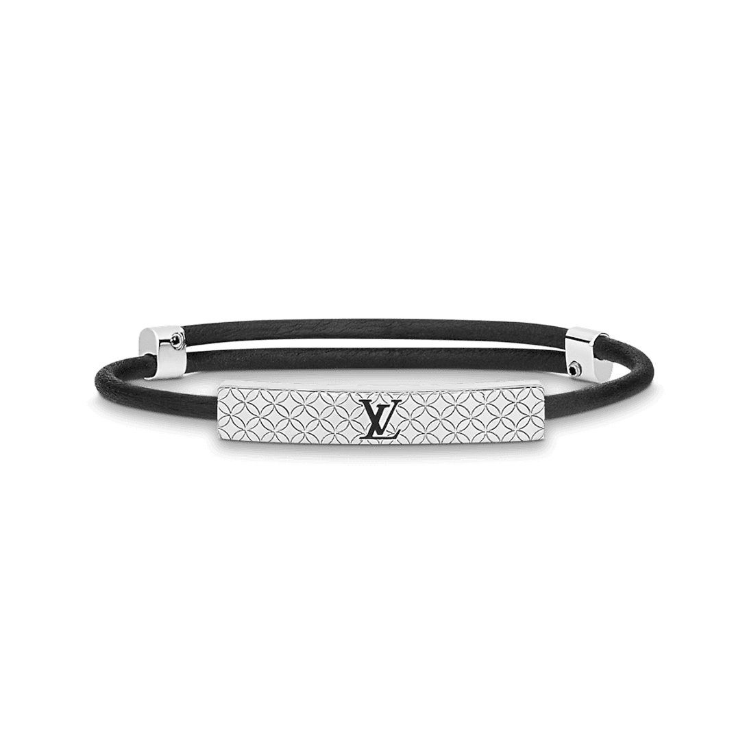 Louis Vuitton Champs Elys ̈¦es Black 18K Gold Bracelet