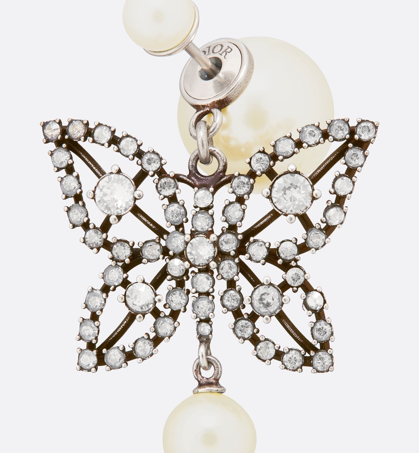 Dior Tribales Butterfly 18K Gold Earrings