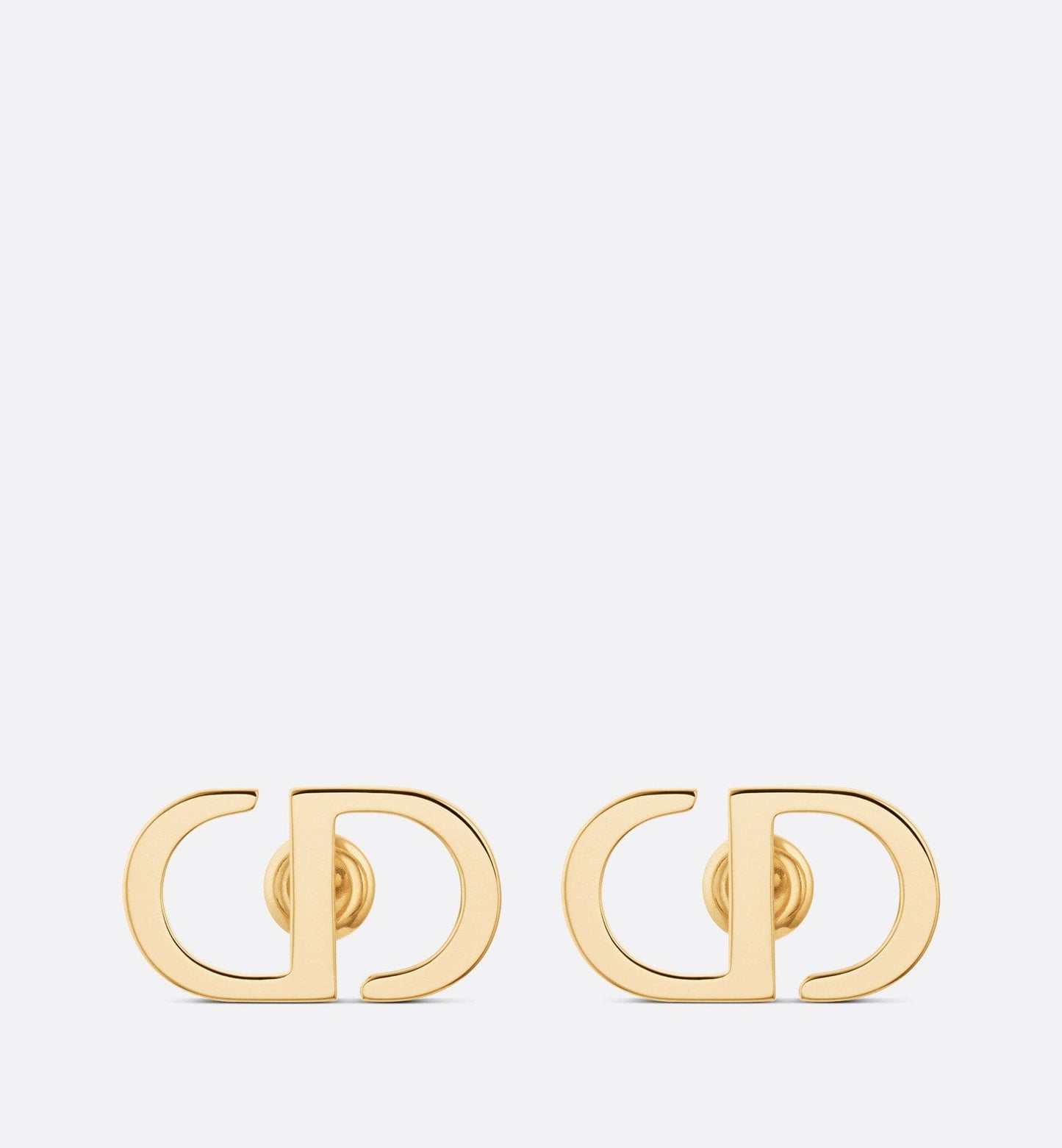 Dior Petit Stud Fuchsia Crystals 18K Gold Earrings