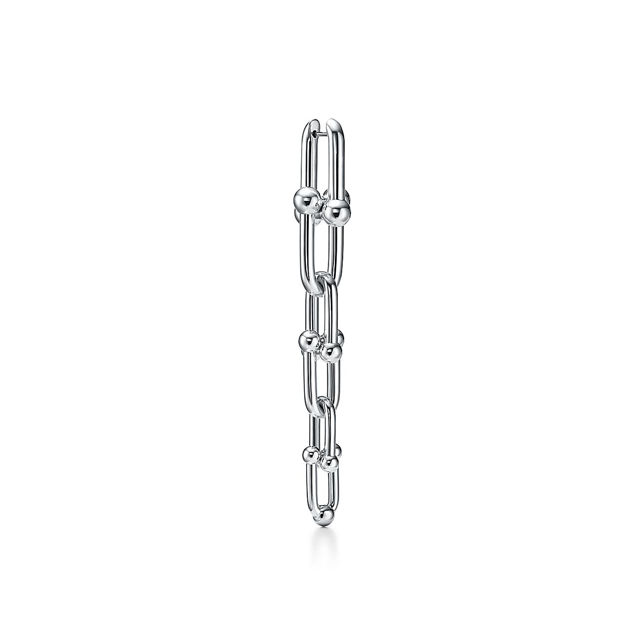 Tiffany HardWear Graduated Link 18K Gold Earrings