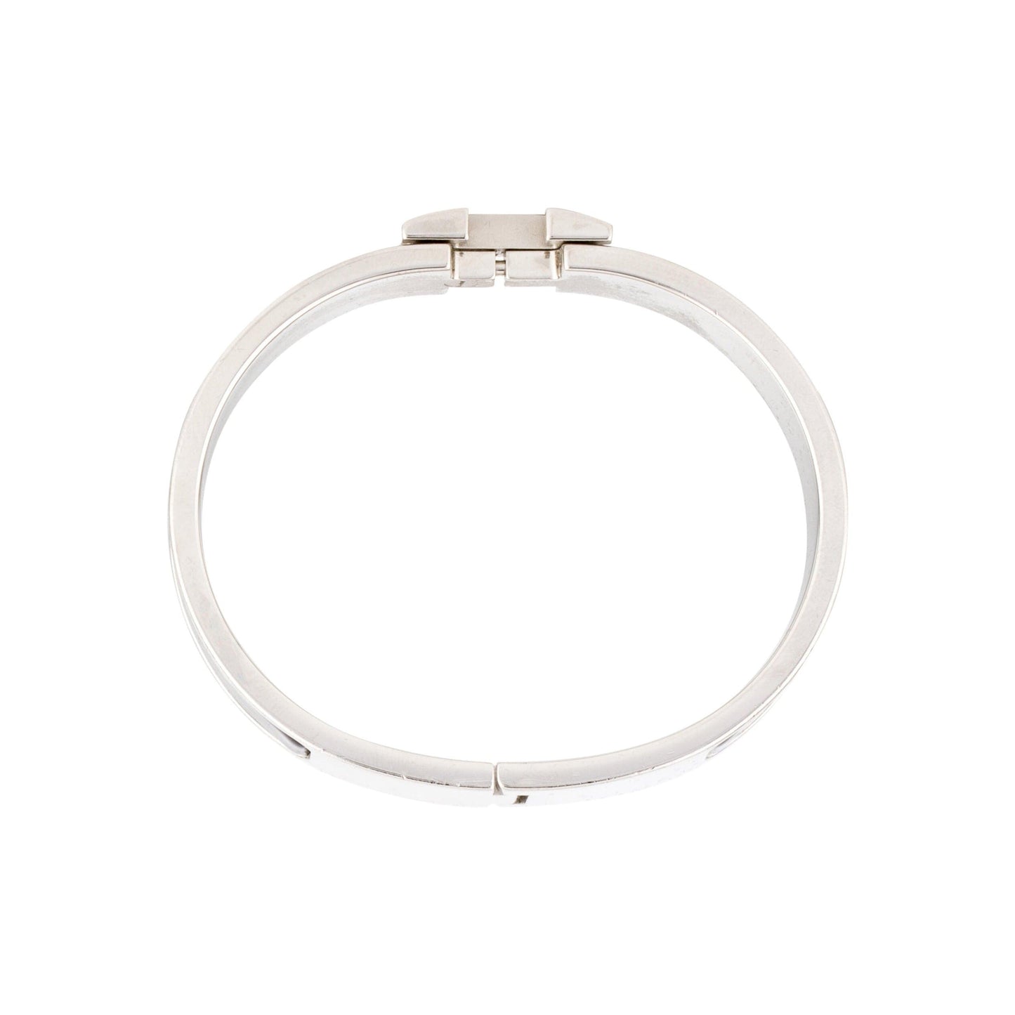 Hermes Clic Black 18K Gold Bracelet