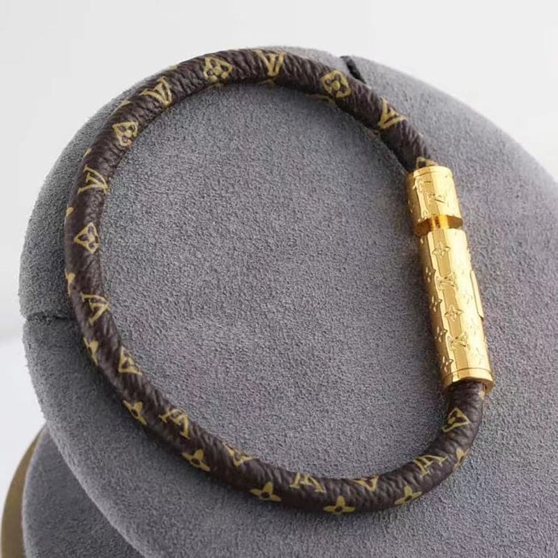 Louis Vuitton Confidential 18K Gold Bracelet