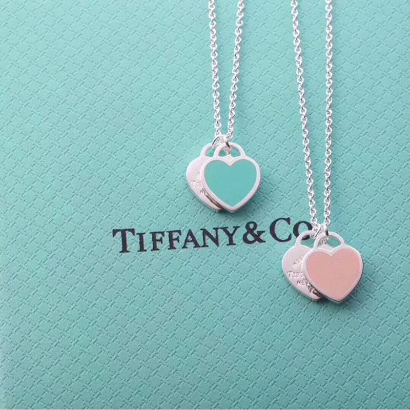 Blue Heart Necklace