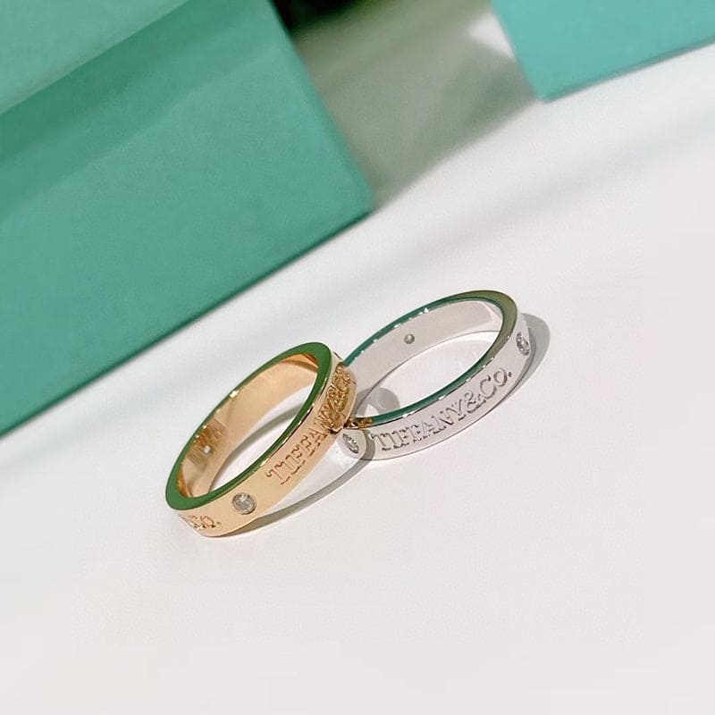 Tiffany Wedding 18K Rose Gold Ring