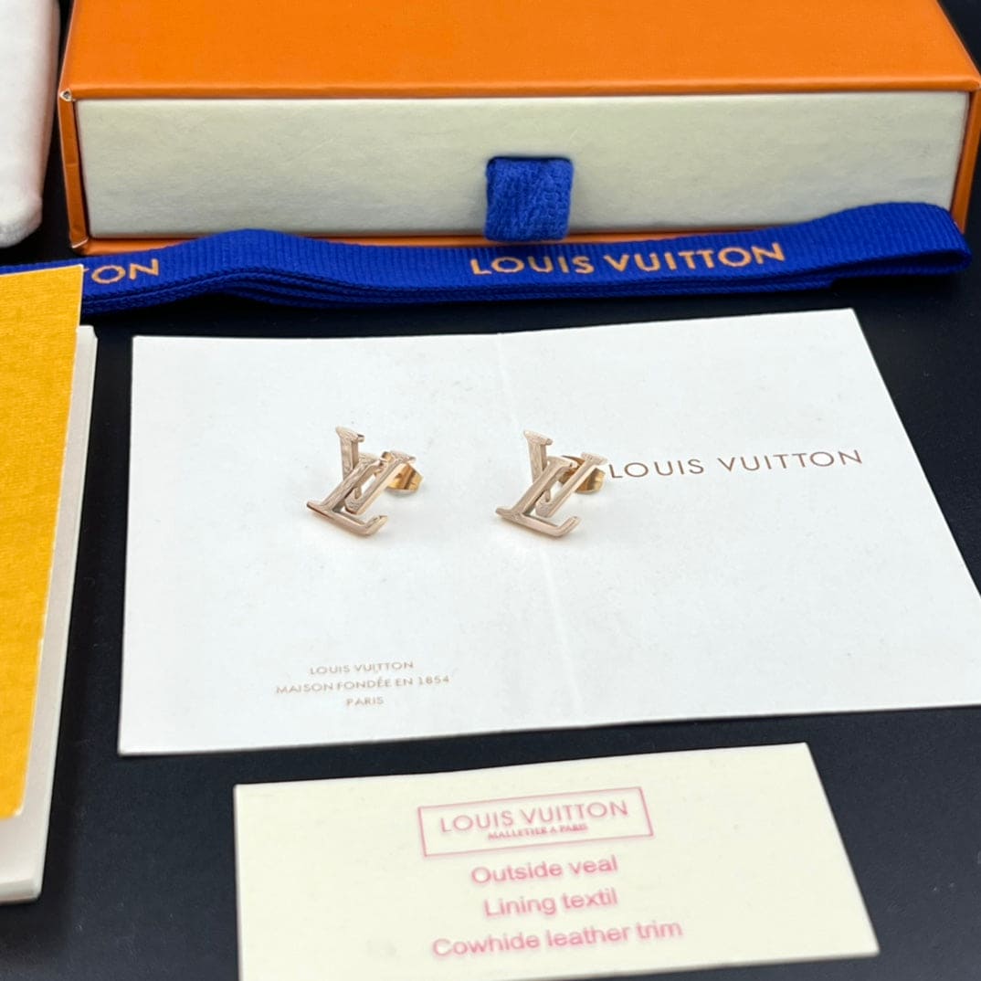 Louis Vuitton Iconic 18K Gold Earrings