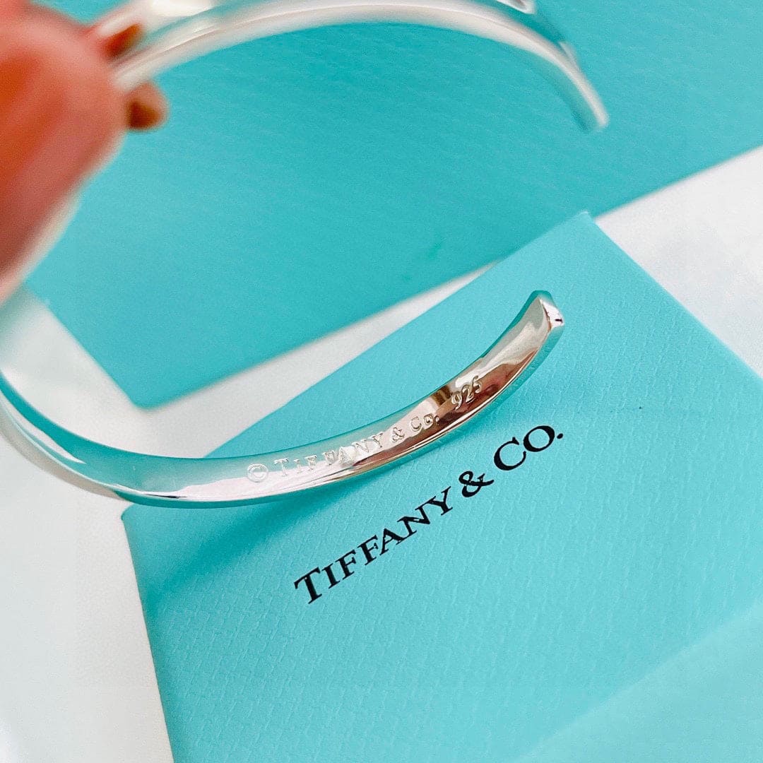Tiffany 1837 Cuff 18K Gold Bracelet