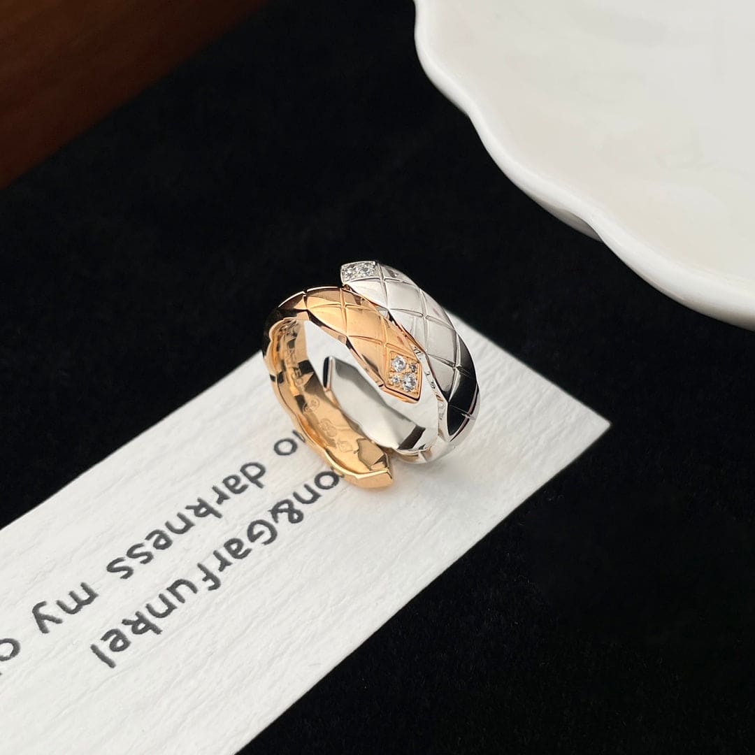 Chanel Coco Crush Toi Et Moi 18K Gold Ring