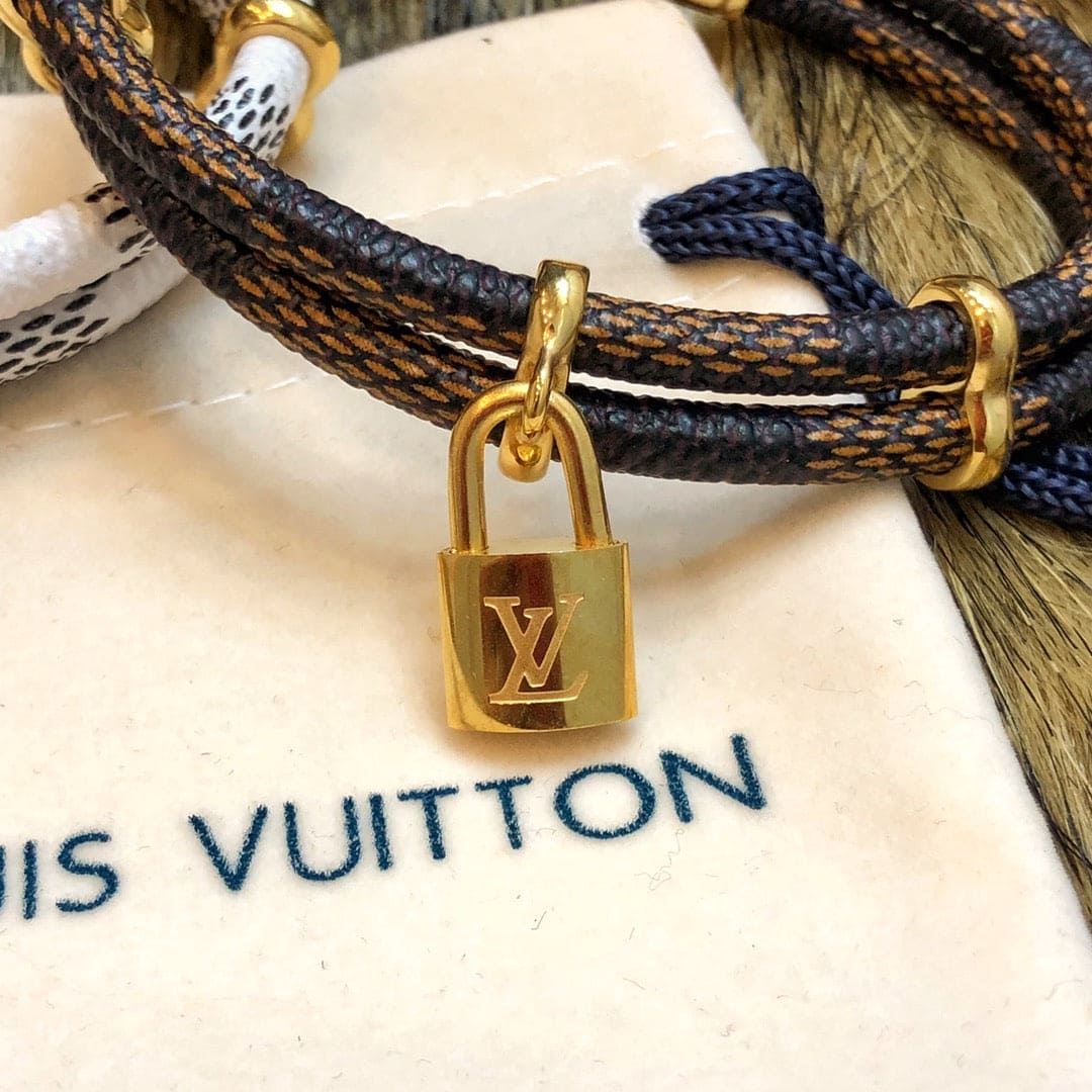 Louis Vuitton Keep It Twice 18K Gold Bracelet