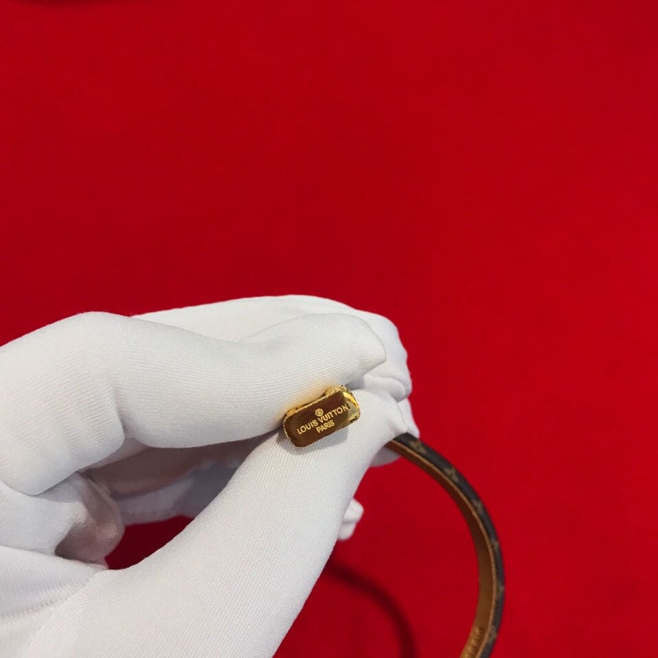 Louis Vuitton Alma 18K Gold Bracelet