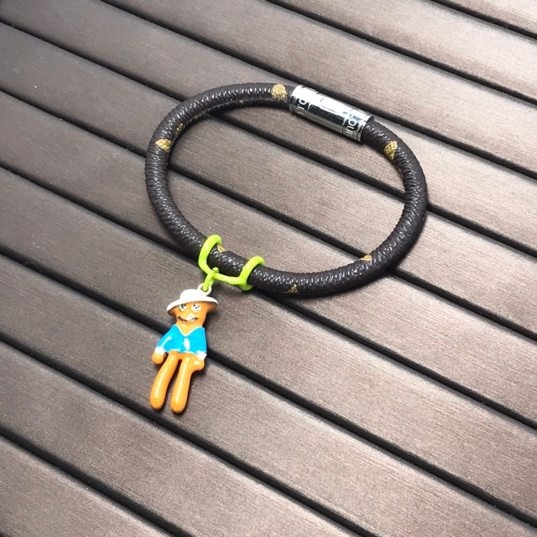 Louis Vuitton Hang It Mascot 18K Gold Bracelet