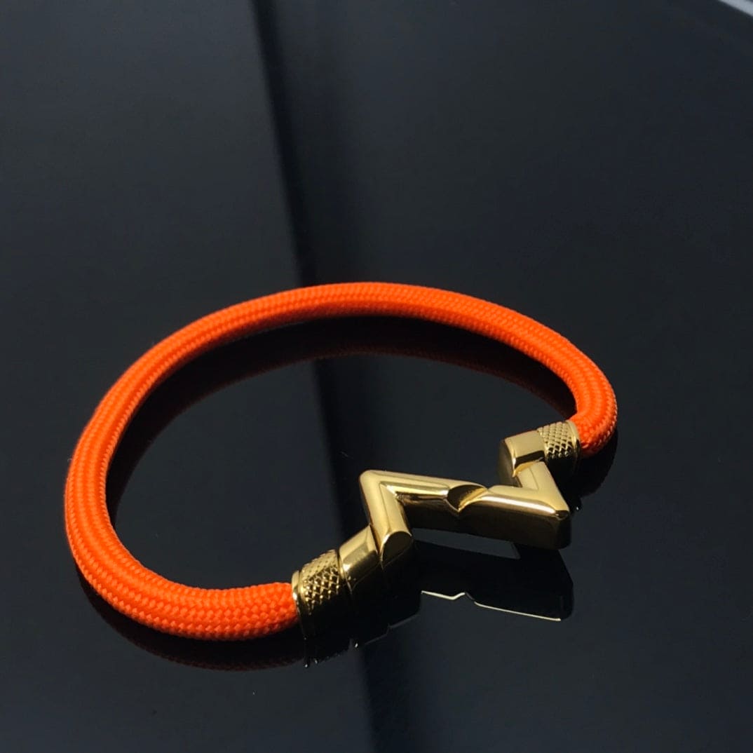 Louis Vuitton Volt Upside Down Play Red 18K Gold Bracelet