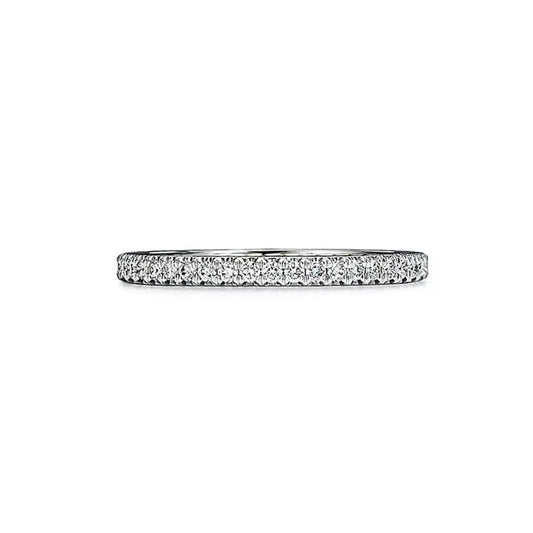 Tiffany Soleste Full Eternity 18K Gold Ring