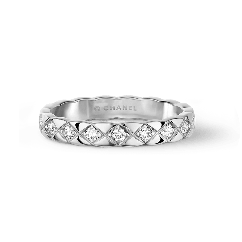 Chanel Coco Crush Mini Diamonds 18K Gold Ring