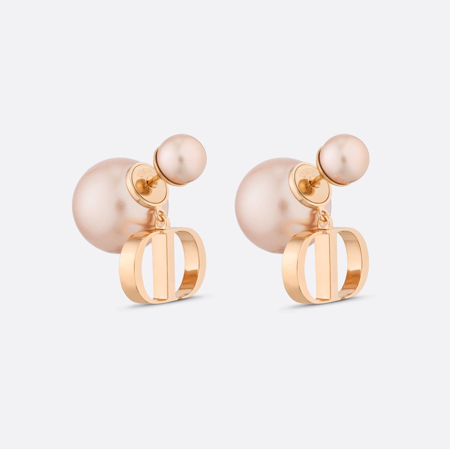 Tribales Pink Pearl 18K Gold Earrings