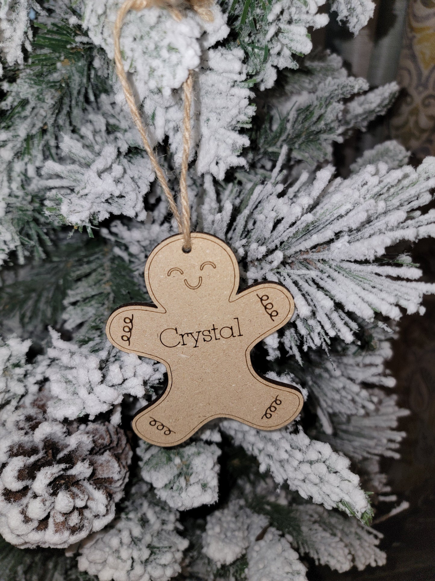Gingerbread Family of Ornaments / DIY Color Kit / Custom & Personlized DIY Set