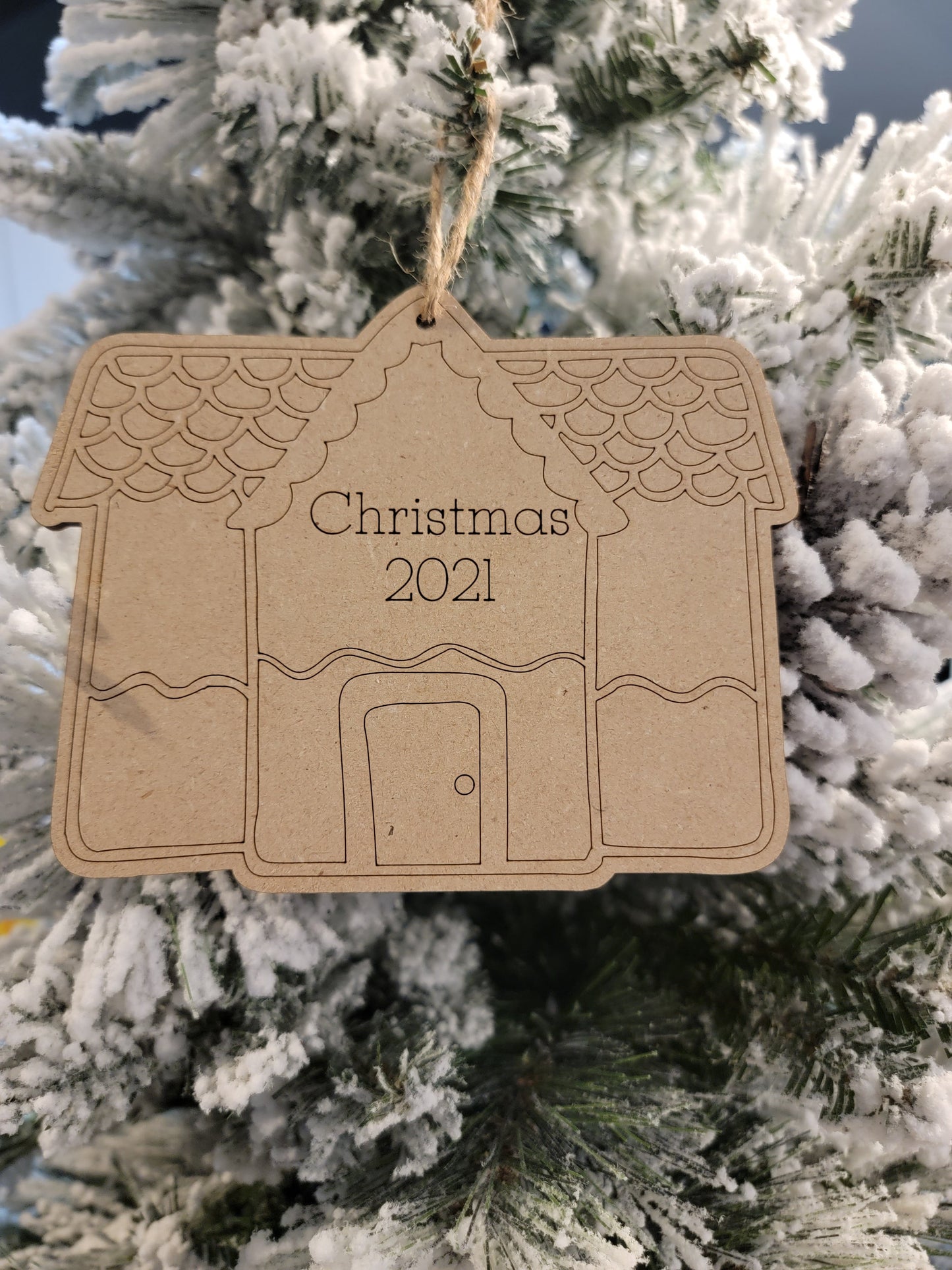 Gingerbread Family of Ornaments / DIY Color Kit / Custom & Personlized DIY Set