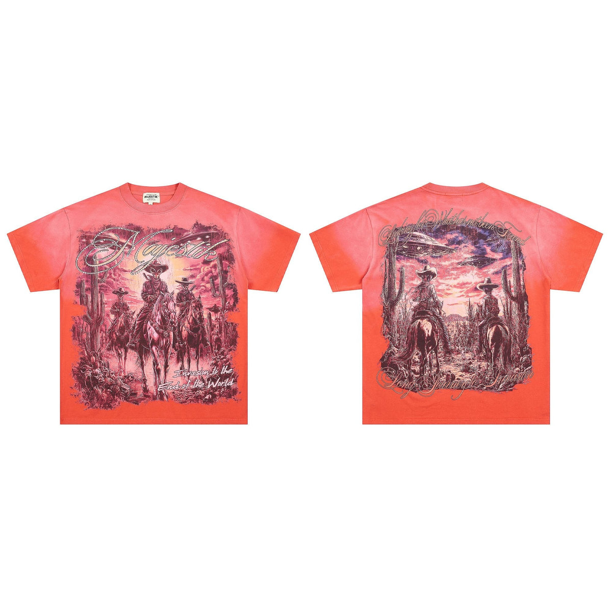 MAJESTIK Western UFO Graphic T-Shirt ¡ª hero