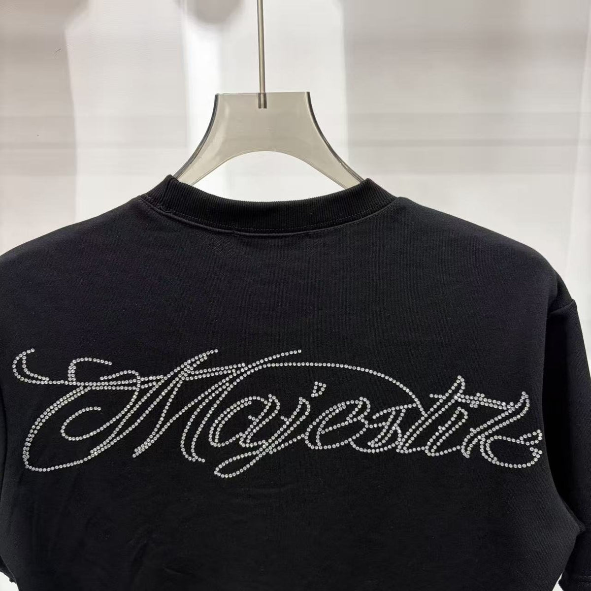 MAJESTIK Eagle Script Graphic Short-Sleeve T-Shirt ¡ª detail