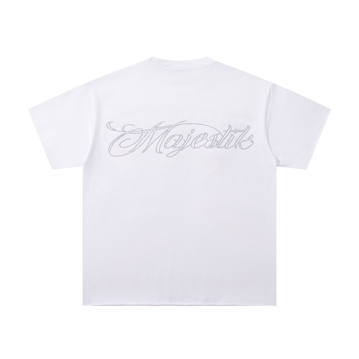 MAJESTIK Skull & Flame Graphic T-Shirt ¡ª back