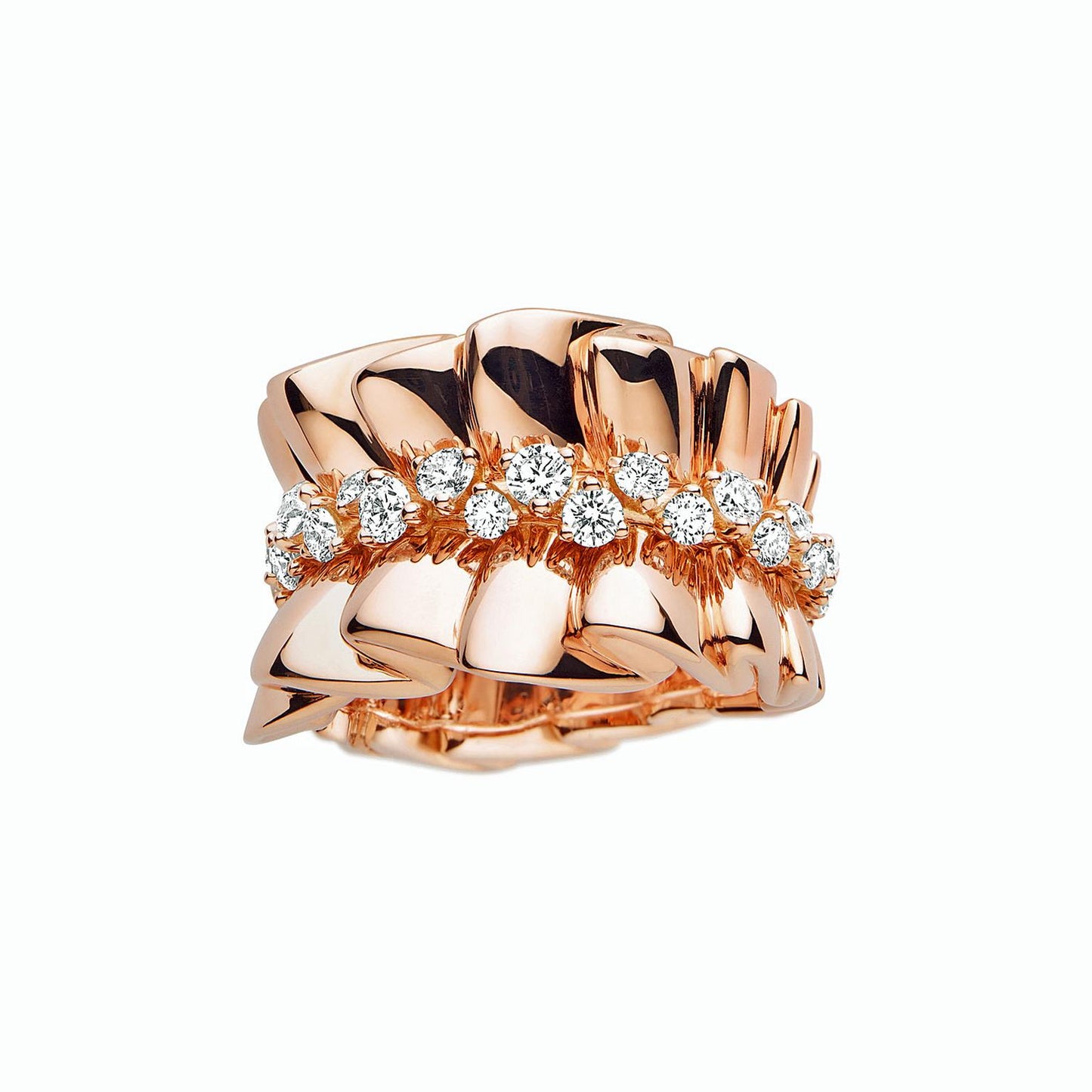 Dior Archi Bar en Corolle Bague 18K Gold Ring