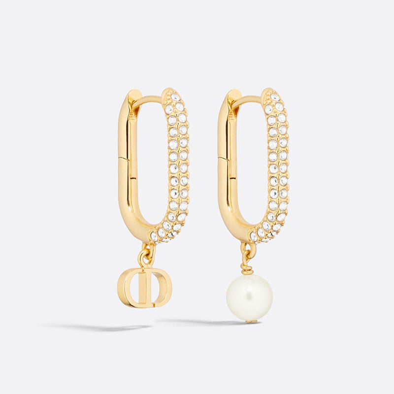 Dior D-Fusion 18K Gold Earrings