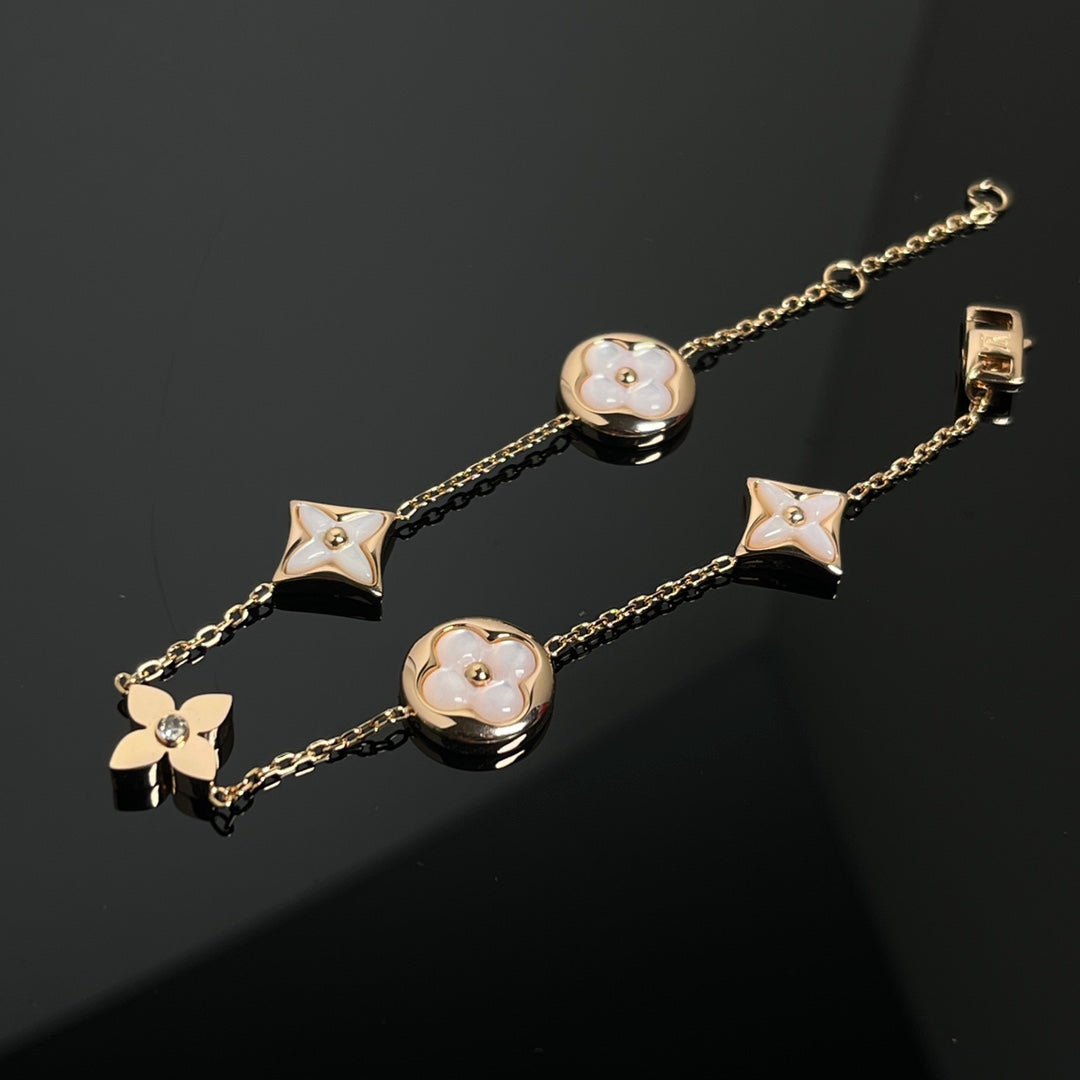 Louis Vuitton Idylle Blossom 18K Gold Bracelet
