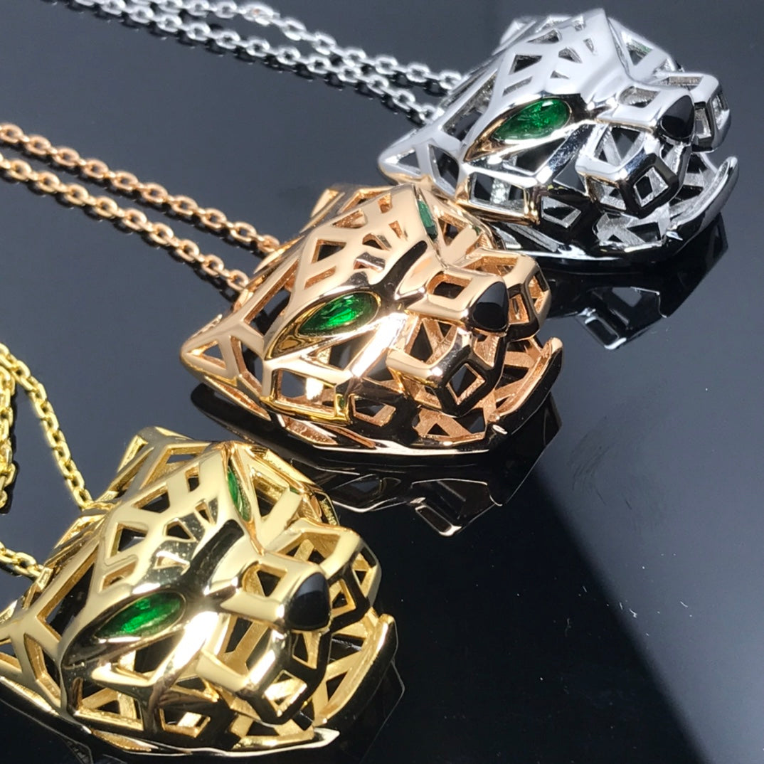 Panth ̈ ̈re De 18K Gold Necklace
