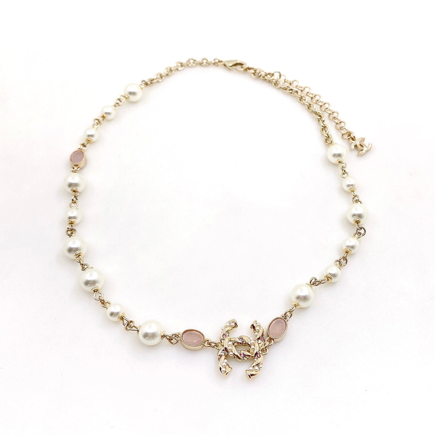 Chanel Pearls 18K Gold Necklace