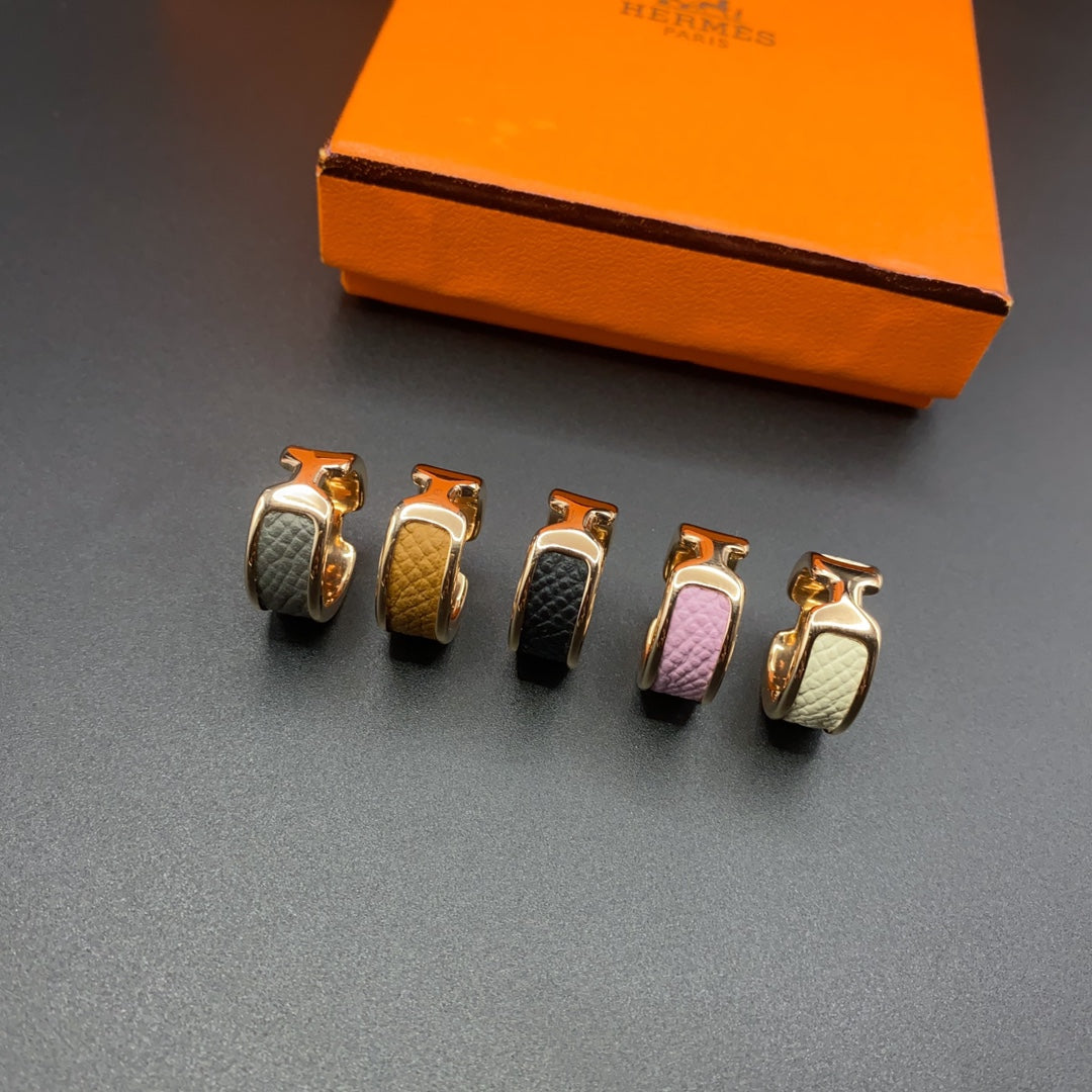 Hermes Olympe 18K Gold Ring