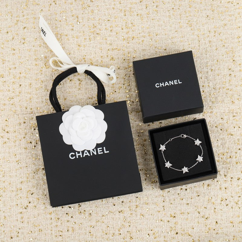 Chanel Star Diamond 18K Gold Bracelet