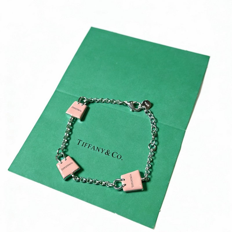 Tiffany Return to Pink Bag 18K Gold Bracelet