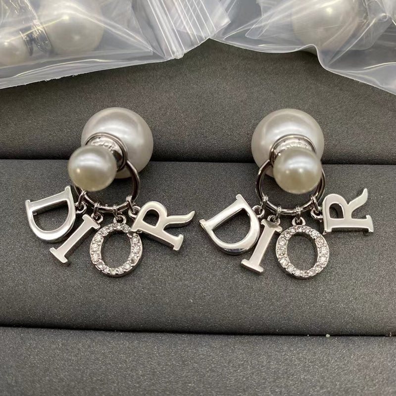 Dior Tribales Pearl 18K Gold Earrings
