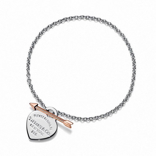 Tiffany Return to Lovestruck Heart Tag 18K Gold Bracelet