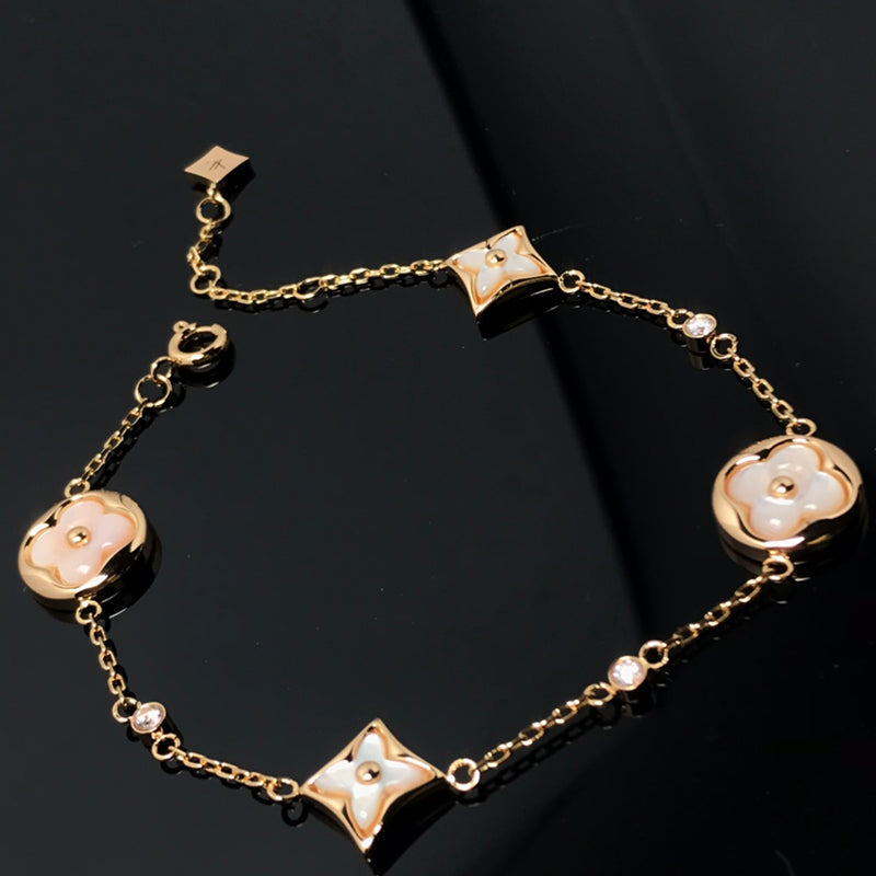 Louis Vuitton Idylle Blossom 18K Gold Bracelet