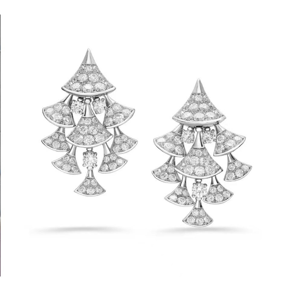 Bvlgari Dream Diamonds 18K Gold Earrings