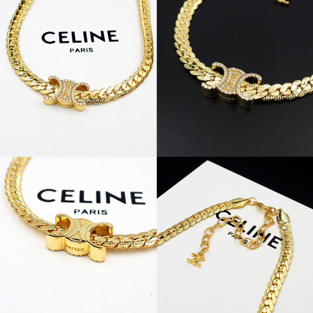 Celine Diamonds 18K Gold Necklace
